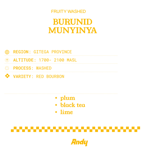 BURUNDI MUNYINYA, Filter